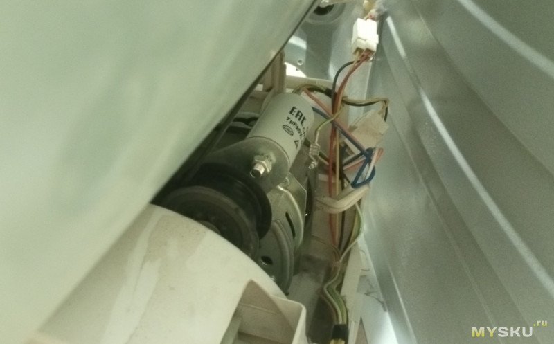 Замена пускового конденсатора в сушильной машине Candy CS C9LG-07