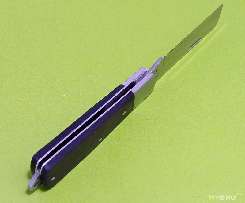 Нож монтерский складной с прямым лезвием КВТ"НМ-01"