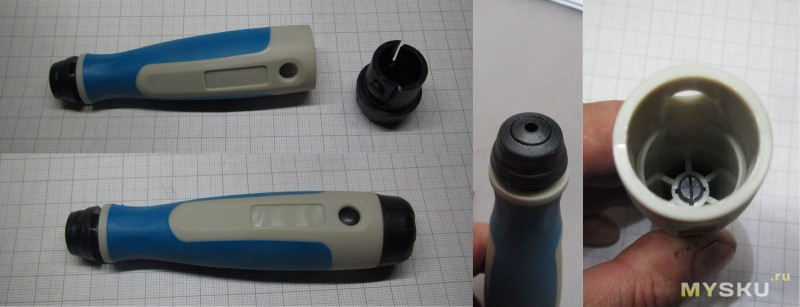 Ручка для римера (фаскоснимателя, гратоснимателя, deburring tool'а)  NG1000