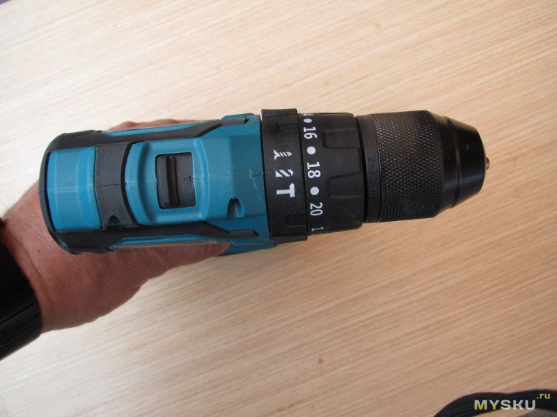 Шуруповёрт DrillPro с функцией удара на "макитовских" 18В батареях. Миниобзор