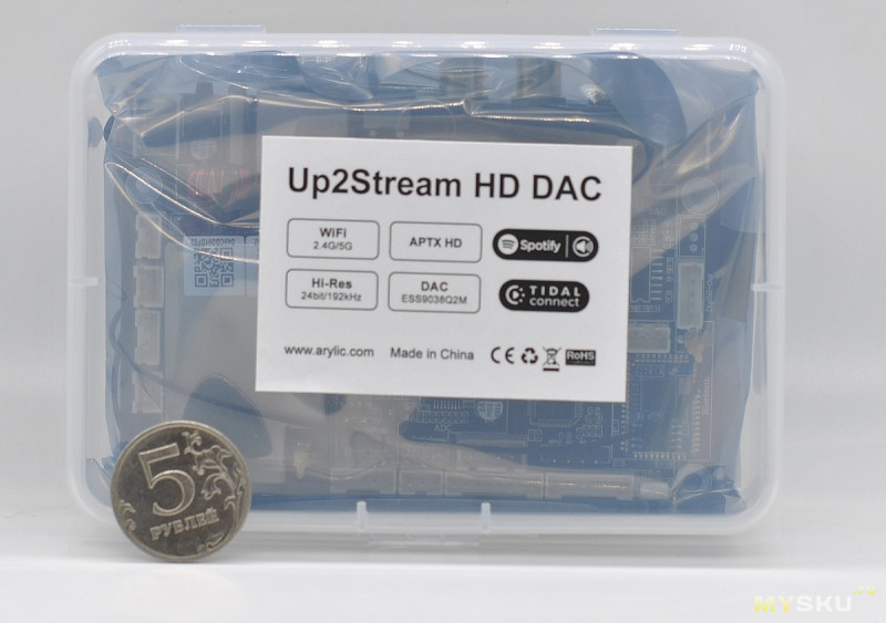 Arylic Up2Stream HD DAC: центр домашней DIY-аудиосистемы с прицелом на Hi-Res-стриминг