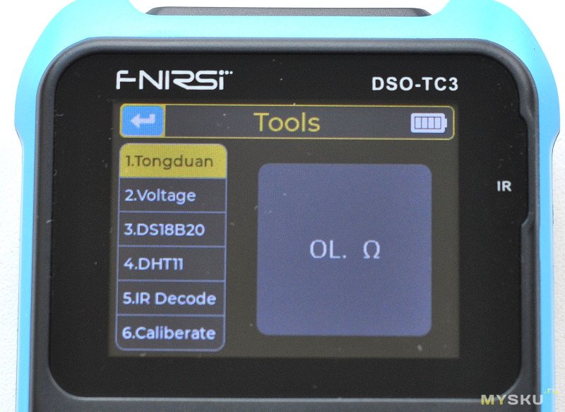 Измеритель FNIRSI DSO-TC3: работа над ошибками