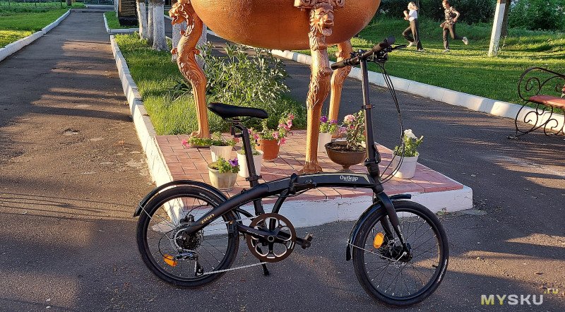 Резвая табуретка: городской складной велосипед Outleap ZION' 21