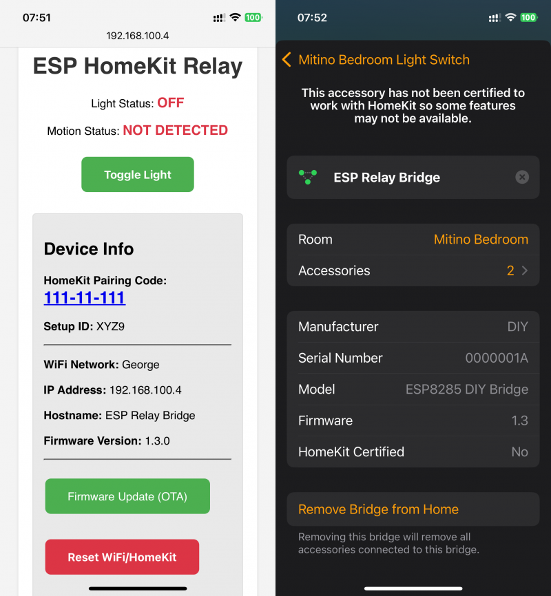 esp homekit