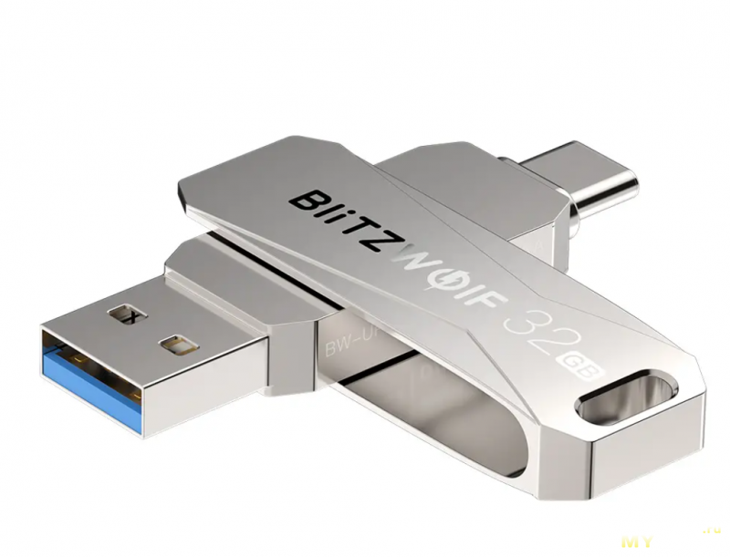 Флэш накопитель BlitzWolf BW-UPC2 Type-C USB3.0 за .19/10.09/14.19