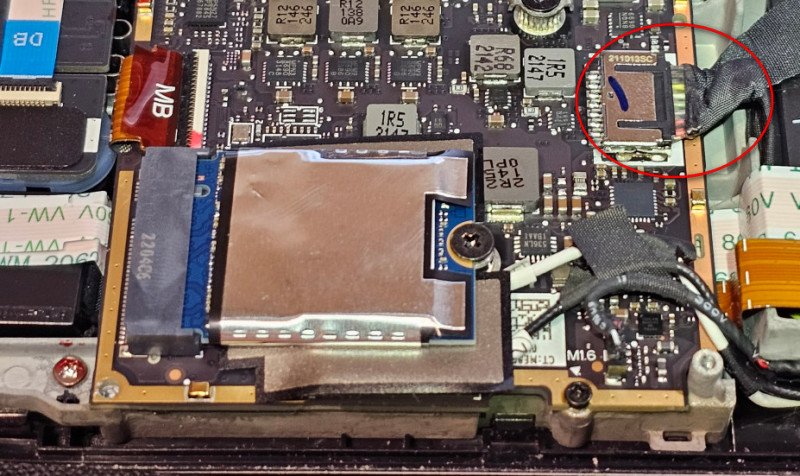 Установка SSD Western Digital WD SN740 1 ТБ в игровую консоль Steam Deck