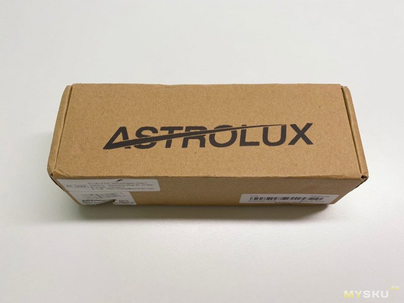 Фонарик Astrolux ea01s с четырьмя диодами XHP50.2 -  лучшее соотношение лм/$
