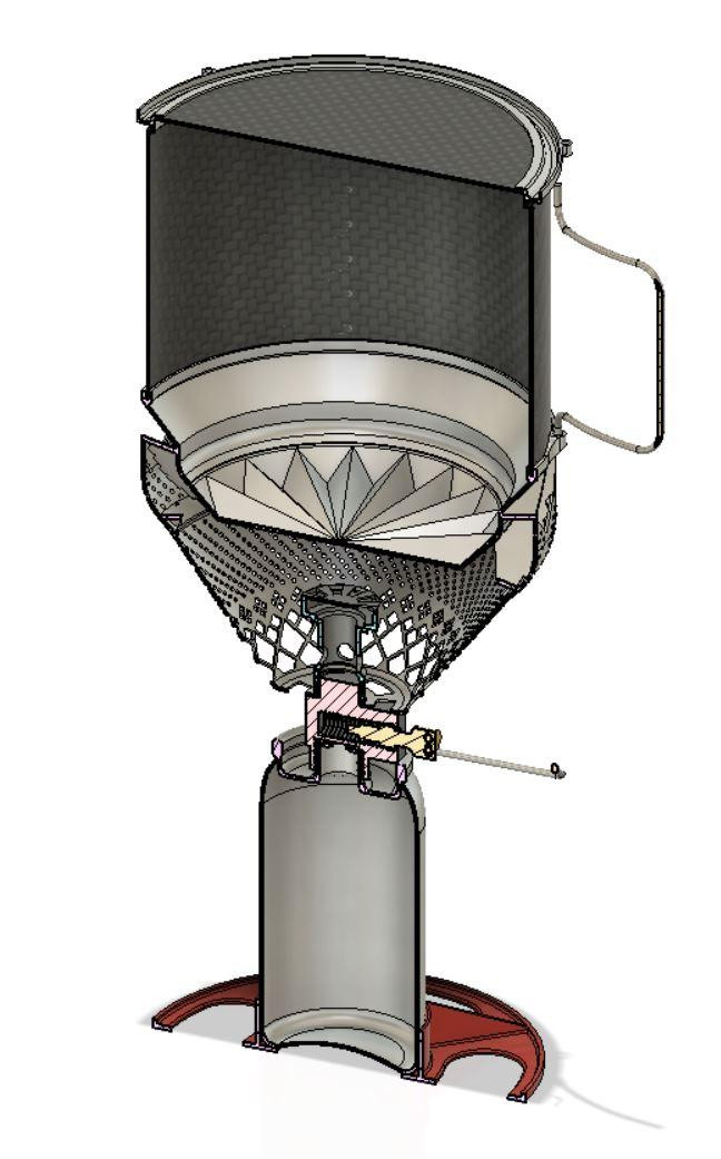 Обзор ультралегкой горелки BRS-3000T