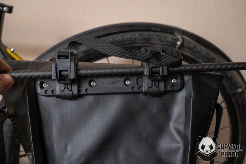 Самодельный ультралегкий карбоновый багажник для велосипеда из трубок с али