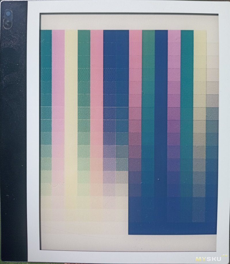 Bigme Galy - первый ридер c цветным мультипигментым экраном E Ink Gallery3