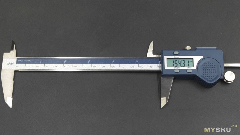 Металлический цифровой штангенциркуль Shahe 5112-150 (150мм)