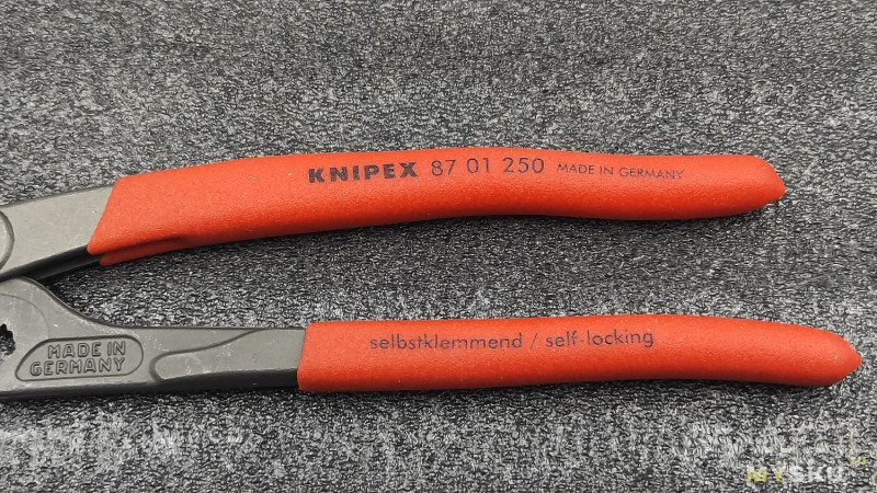 Переставные клещи Knipex Cobra 8701250 | + небольшое сравнение с немецкой легендой
