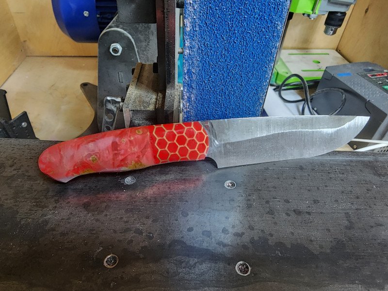 Нож своими руками из рессорно-пружинной стали