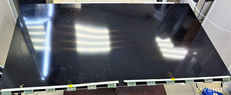 Замена подсветки в изогнутом телевизоре 49" Samsung UE49NU7300U