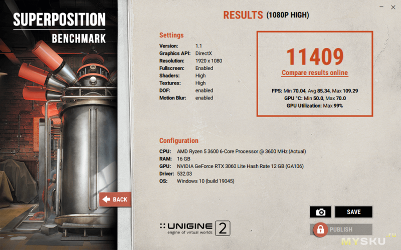 Видеокарта HUANANZHI NVIDIA RTX 3060 12G (LHR)
