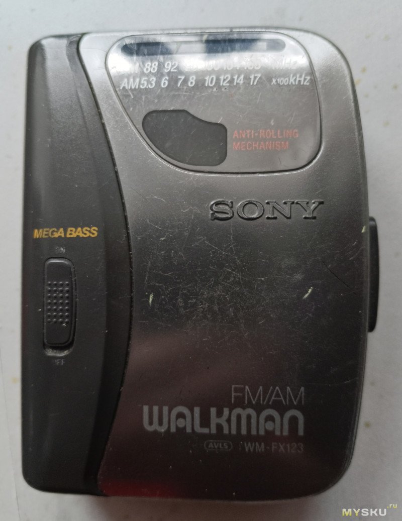 Советский "Sony TCS-310" или привет из 90х