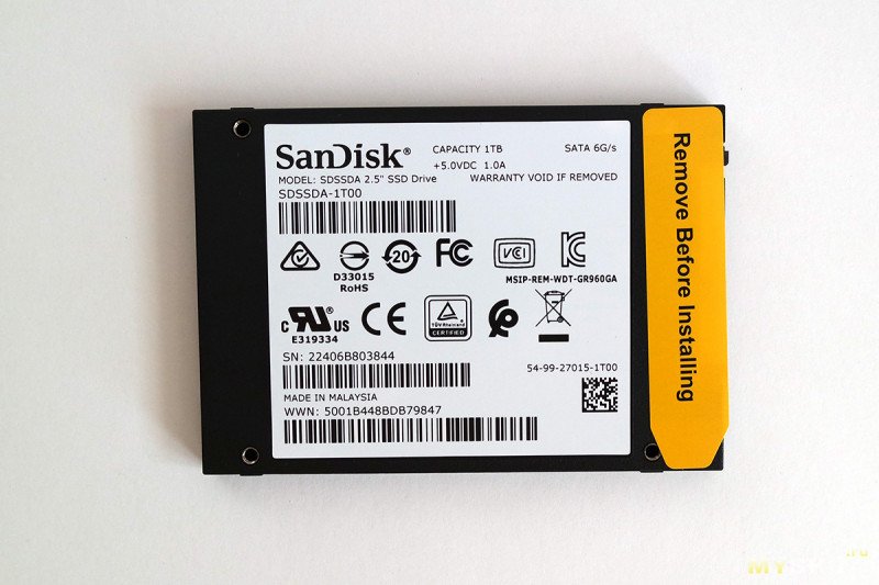 Обзор накопителя SanDisk SSD PLUS 1TB - SDSSDA-1T00-G27
