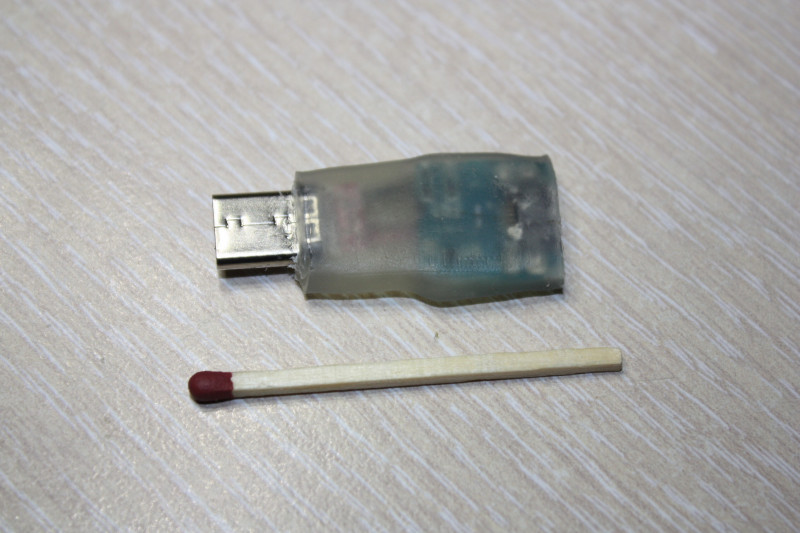 Переходник USB micro-B -> USB-C из подручных средств