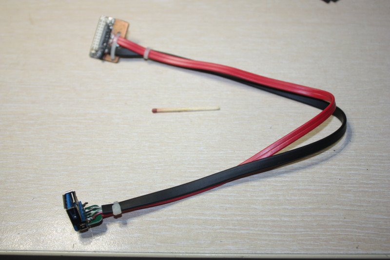 Гнезда USB 3.0 A. Можно ли сделать 19-pin шлейф самому?