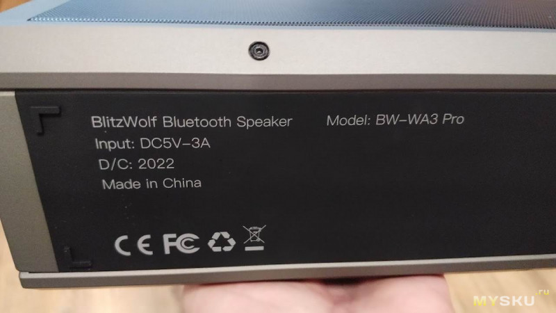 Bluetooth колонка BlitzWolf BW-WA3 Pro мощностью 120 Вт. Царь-пушка в линейке производителя.