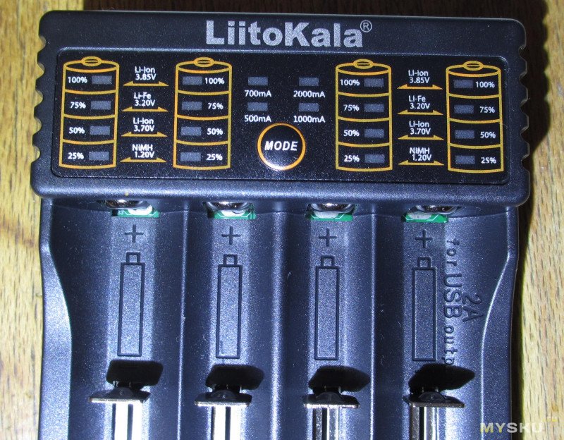 Доработка зарядного устройства Liitokala lii-402 с type-C входом
