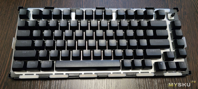 Шикарная механическая клавиатура AKKO 5075S + моддинг