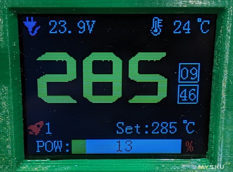 Контроллер паяльника для жал T12 "KSGER T12 V2.3" и самодельный 3D-печатный корпус к паяльной станции на его основе