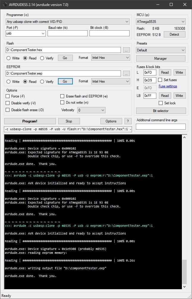 Клоны программатора AVRISP MKII (STK500) для работы с AVR и Atmel Studio