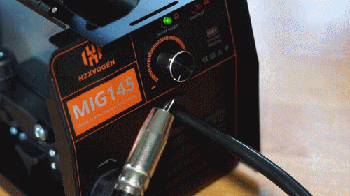 HZXVOGEN MIG145 110/220V Semi Automatic Non Gas Welding Machine