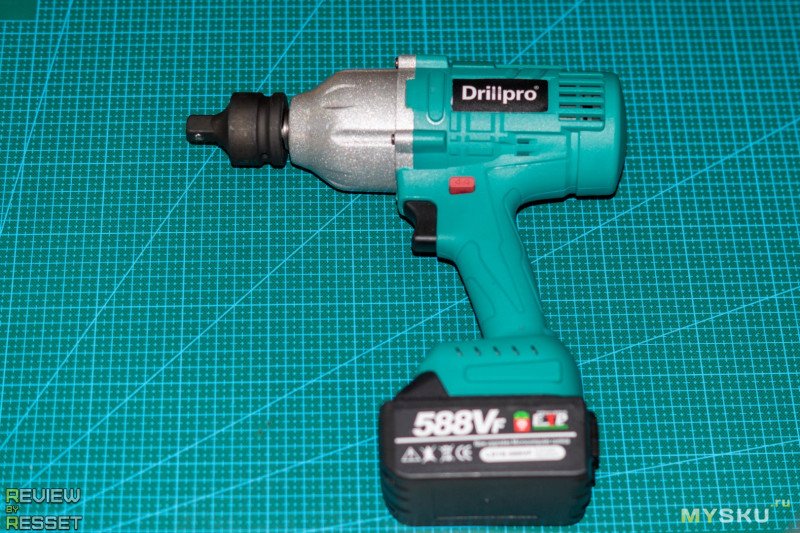 Аккумуляторный ударный гайковёрт Drillpro 2000