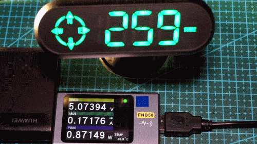 Автономный GPS HUD дисплей G9