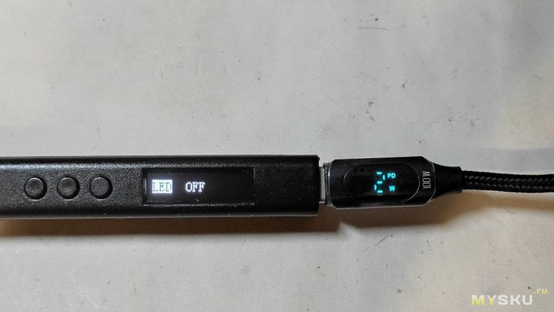 JV-100 Очередной USB / DC паяльник с жалами Т12 с OLED экраном