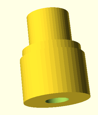 OpenSCAD — рисуем дозатор флюса