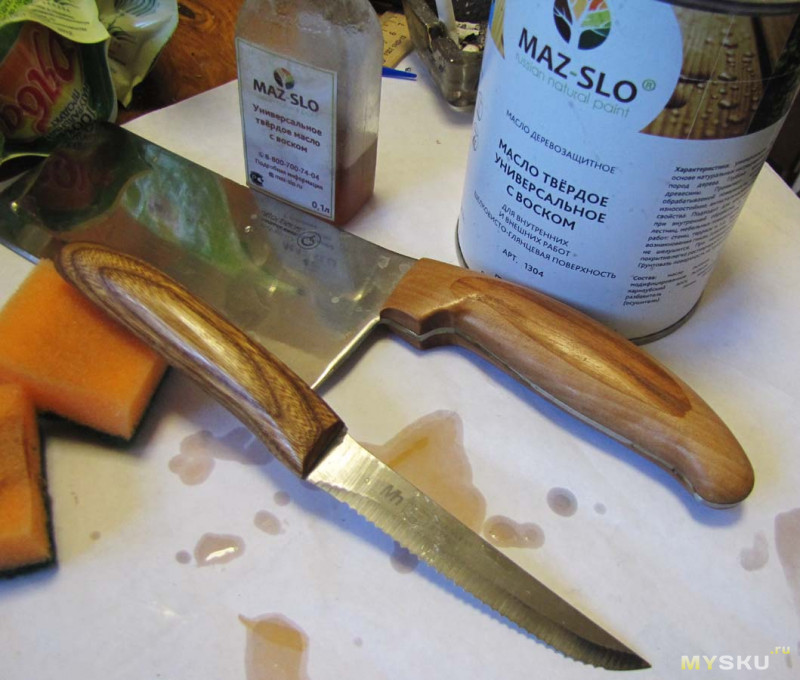 Старый нож - новая ручка DIY. Новый рецепт мяса по-французски на НГ