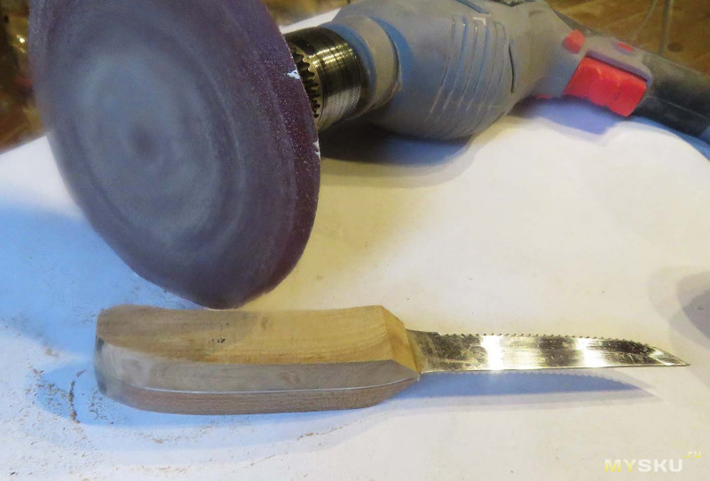 Старый нож - новая ручка DIY. Новый рецепт мяса по-французски на НГ