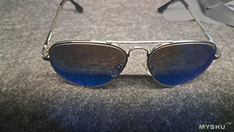 Солнцезащитные очки авиаторы для близоруких