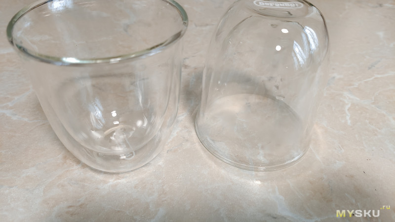 Как я купил, казалось бы, идеальные стаканы для своей кофемашины и что получилось потом. Обзор двухслойных стеклянных чашек Delonghi