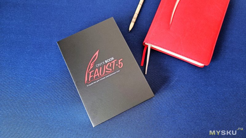 Шикарная электронная книга на 6 дюймов ONYX BOOX Faust 5
