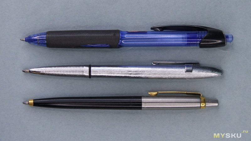 Мультиобзор: Пишущие инструменты для работы, учёбы или экстрима. Часть 1, экстремальная (UNI Power Tank с подружками из Японии & Fisher Space Pens).