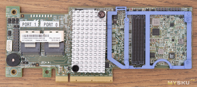 LSI 9207-8i - делаем из PCIEx 8x карту 1x своими руками