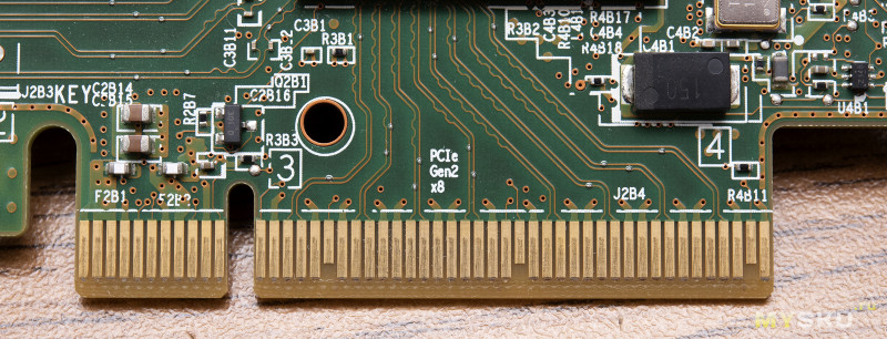 LSI 9207-8i - делаем из PCIEx 8x карту 1x своими руками