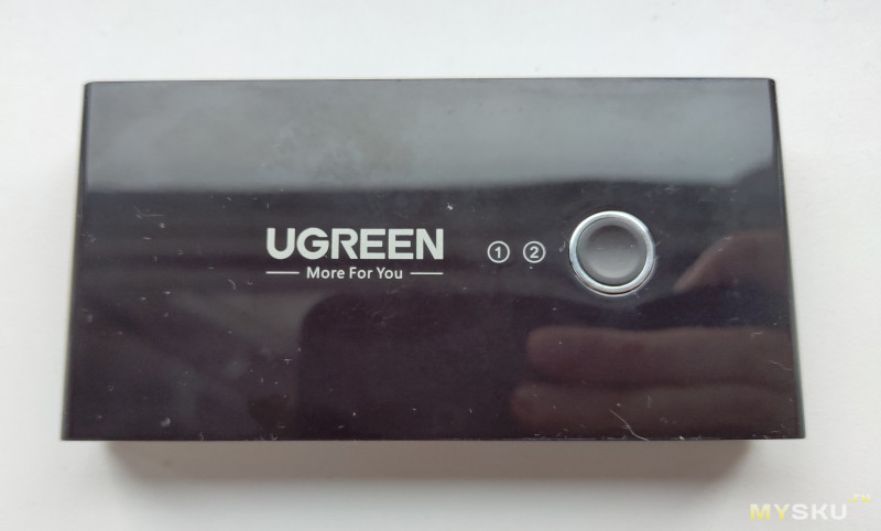 USB 3.0 хаб Ugreen US216 с функций коммутирования USB устройств между двумя ПК (почти что KVM, 2 в 1)