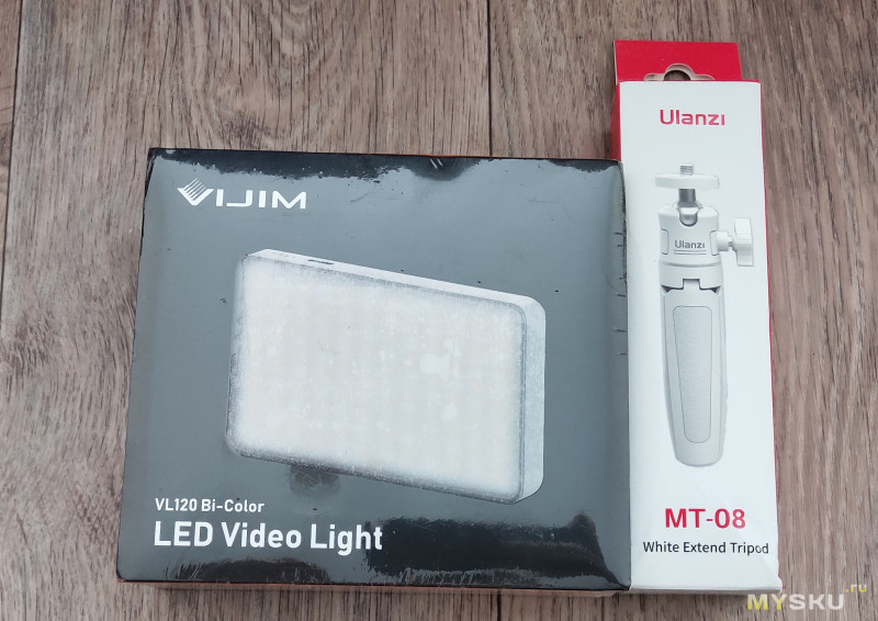 Обзор светодиодной лампы VIJIM VL120, для фото и видеосъемки