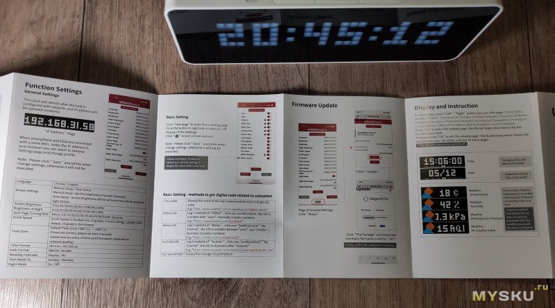 Обзор умных пиксельных часов Ulanzi TC001
