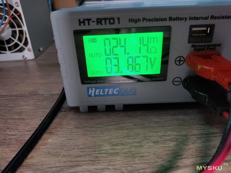 Обзор измерителя внутреннего сопротивления аккумуляторов HT-RT01
