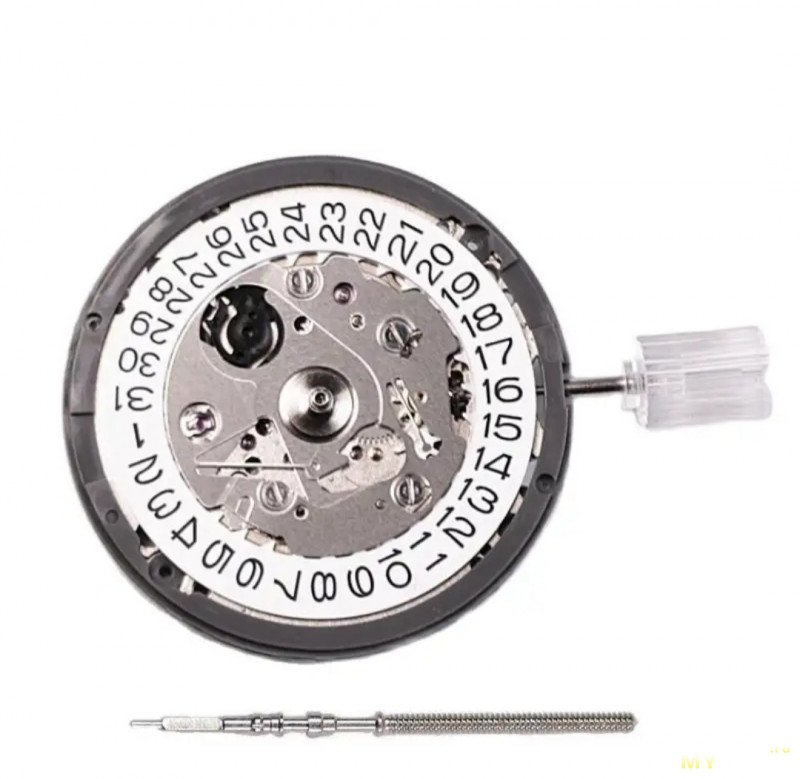 Механические часы Tandorio с рифлёным рантом