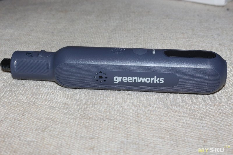 Аккумуляторный гравер с питанием 7,4В Greenworks AGK302