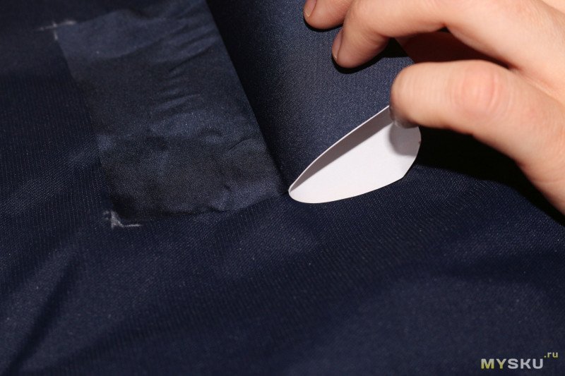 Тканевые латки с клеевым слоем для быстрого ремонта одежды