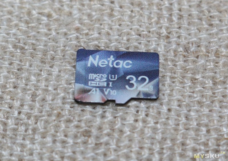MicroSD карта Netac 32GB U1