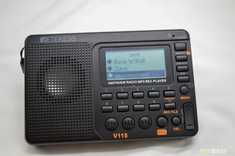 Портативный радио Retekess V115 с расширенными возможностями